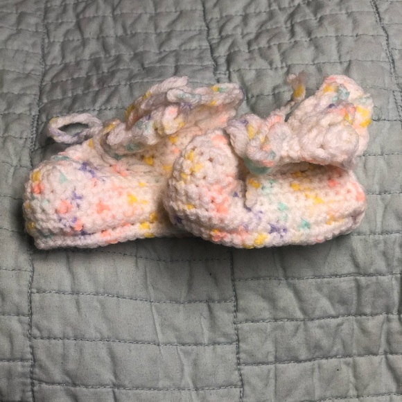 Handmade Crochet and Knit Newborn Layette - Picture 7 of 8